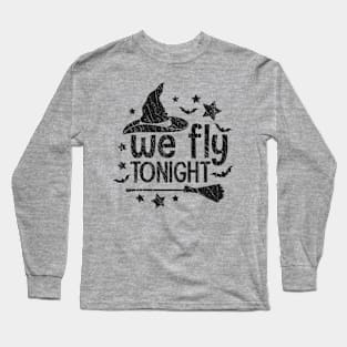 We Fly Tonight Retro Long Sleeve T-Shirt